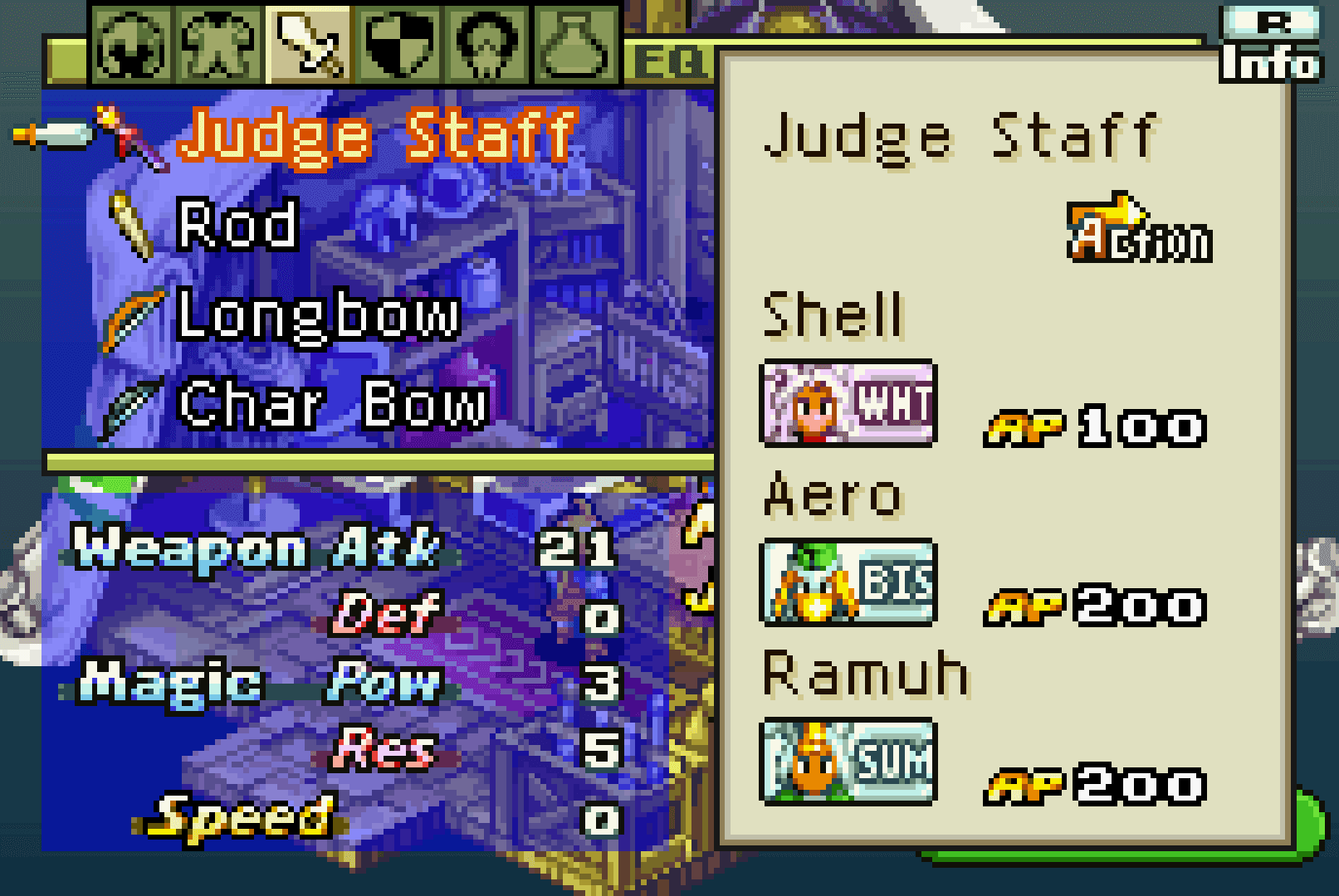 ffta gear